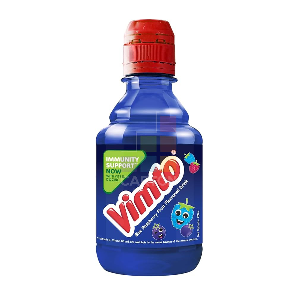 Vimto Blue Raspberry Drink Pet Bottle 24* 250ml